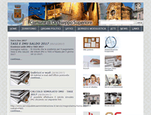 Tablet Screenshot of comune.occhieppo-superiore.bi.it